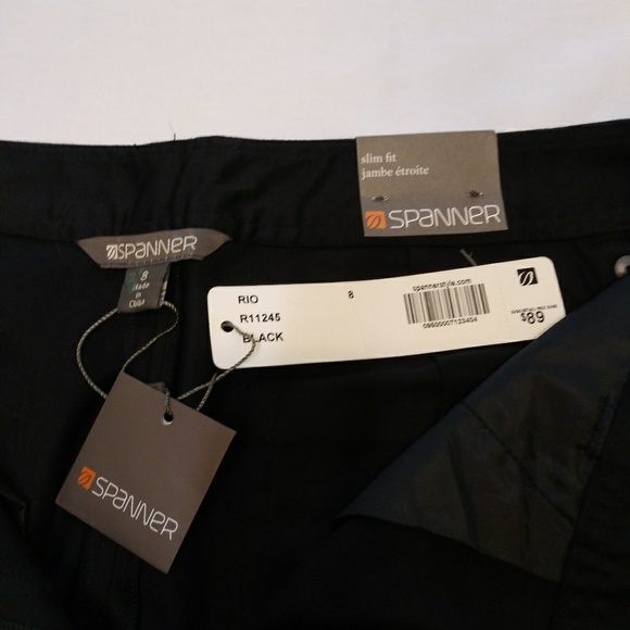 SPANNER "Slim Fit" Bermuda Shorts - Picture 2 of 4